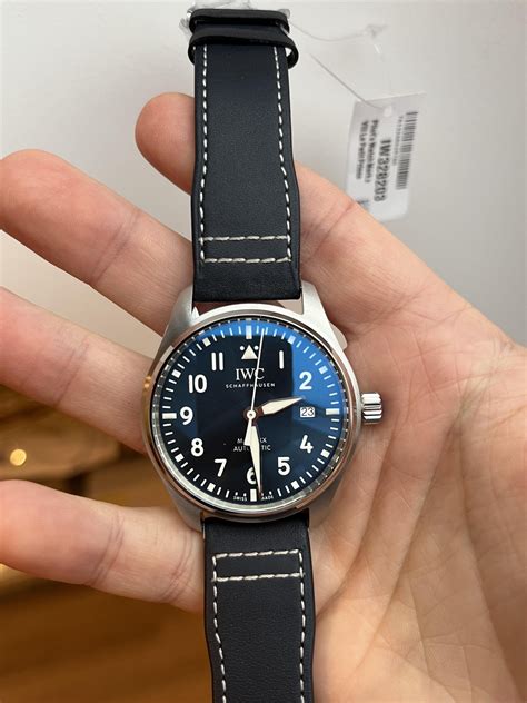 v7f watches|Pilot Mark XX V7F 1:1 Best Edition Blue Dial on Blue Leather .